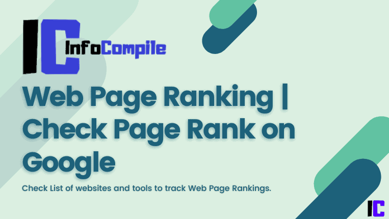 Web Page Ranking | Check Page Rank on Google