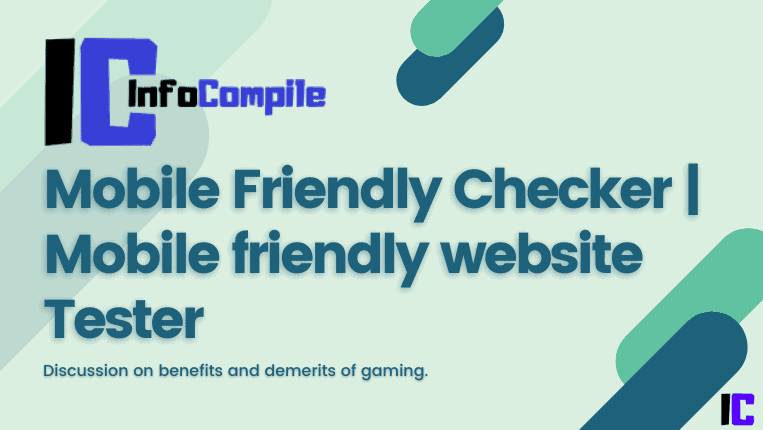 Mobile Friendly Checker | Mobile friendly website Tester