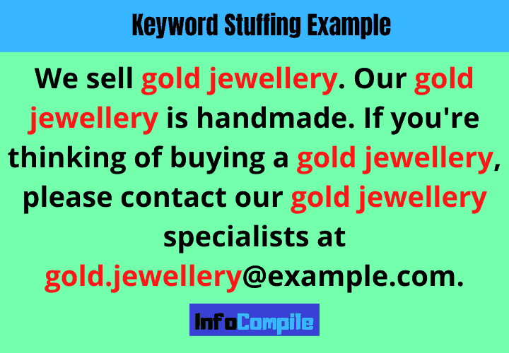 Keyword Stuffing Example
