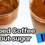 How to make whipped coffee without sugar?