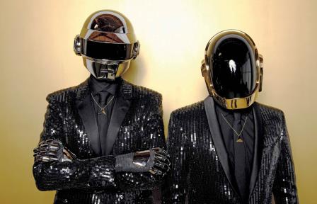 Daft Punk In Helmets