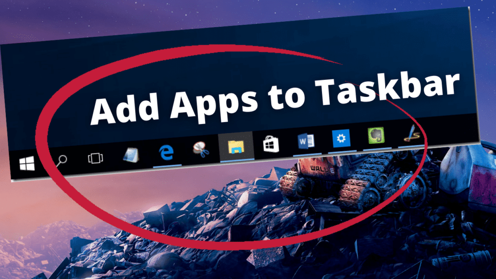 how-to-add-app-in-taskbar-add-icon-to-taskbar-infocompile